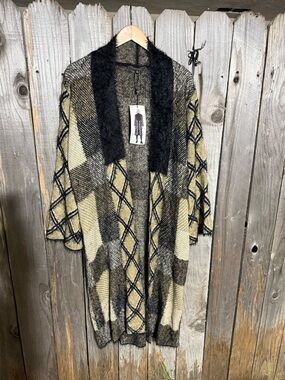 Maxsport Long Cardigan sweater size M